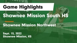 Shawnee Mission South HS vs Shawnee Mission Northwest  Game Highlights - Sept. 15, 2022