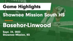 Shawnee Mission South HS vs Basehor-Linwood  Game Highlights - Sept. 24, 2022