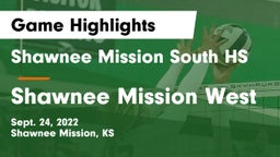 Shawnee Mission South HS vs Shawnee Mission West Game Highlights - Sept. 24, 2022