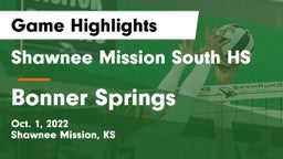 Shawnee Mission South HS vs Bonner Springs  Game Highlights - Oct. 1, 2022