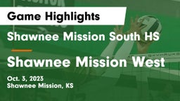 Shawnee Mission South HS vs Shawnee Mission West Game Highlights - Oct. 3, 2023