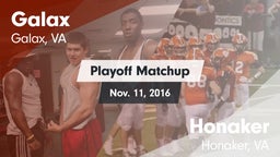 Matchup: Galax vs. Honaker  2016