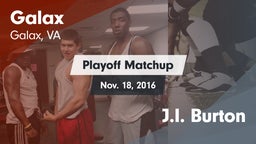 Matchup: Galax vs. J.I. Burton 2016