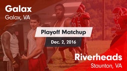 Matchup: Galax vs. Riverheads  2016