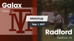 Matchup: Galax vs. Radford  2017
