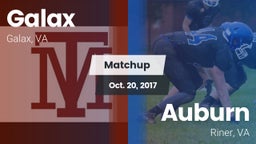 Matchup: Galax vs. Auburn  2017
