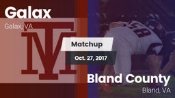 Matchup: Galax vs. Bland County  2017