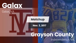 Matchup: Galax vs. Grayson County  2017