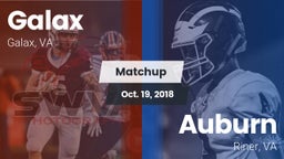Matchup: Galax vs. Auburn  2018