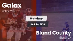Matchup: Galax vs. Bland County  2018
