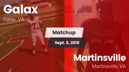 Matchup: Galax vs. Martinsville  2019