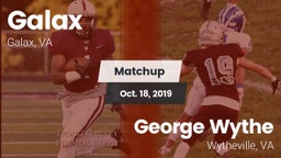 Matchup: Galax vs. George Wythe  2019