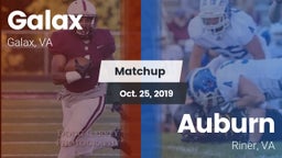 Matchup: Galax vs. Auburn  2019