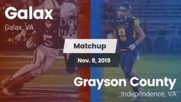 Matchup: Galax vs. Grayson County  2019
