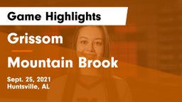 Grissom  vs Mountain Brook  Game Highlights - Sept. 25, 2021
