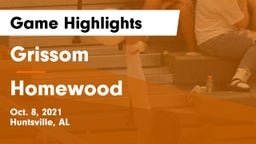Grissom  vs Homewood  Game Highlights - Oct. 8, 2021