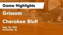 Grissom  vs Cherokee Bluff   Game Highlights - Aug. 20, 2022