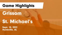 Grissom  vs St. Michael’s Game Highlights - Sept. 10, 2022