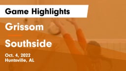 Grissom  vs Southside  Game Highlights - Oct. 4, 2022