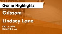 Grissom  vs Lindsey Lane Game Highlights - Oct. 8, 2022