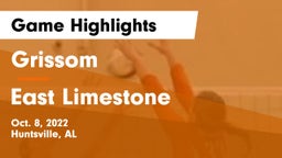 Grissom  vs East Limestone Game Highlights - Oct. 8, 2022