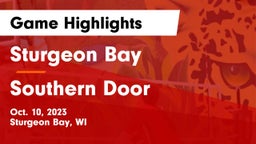 Sturgeon Bay  vs Southern Door  Game Highlights - Oct. 10, 2023