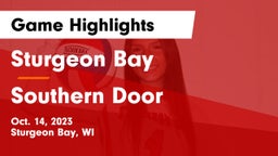 Sturgeon Bay  vs Southern Door  Game Highlights - Oct. 14, 2023