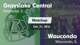 Matchup: Grayslake Central vs. Wauconda  2016