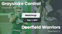 Matchup: Grayslake Central vs. Deerfield Warriors 2017