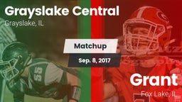 Matchup: Grayslake Central vs. Grant  2017