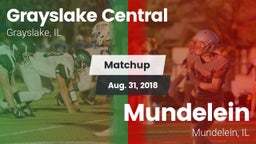 Matchup: Grayslake Central vs. Mundelein  2018