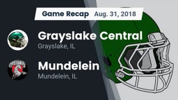 Recap: Grayslake Central  vs. Mundelein  2018