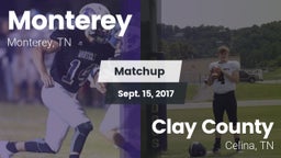 Matchup: Monterey vs. Clay County 2017