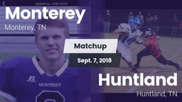 Matchup: Monterey vs. Huntland  2018