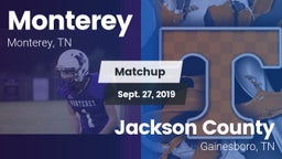 Matchup: Monterey vs. Jackson County  2019