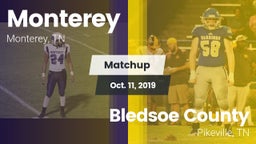 Matchup: Monterey vs. Bledsoe County  2019