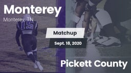 Matchup: Monterey vs. Pickett County 2020