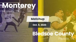 Matchup: Monterey vs. Bledsoe County  2020
