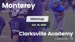 Matchup: Monterey vs. Clarksville Academy 2020
