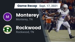 Recap: Monterey  vs. Rockwood  2021