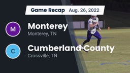 Recap: Monterey  vs. Cumberland County  2022
