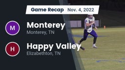Recap: Monterey  vs. Happy Valley   2022