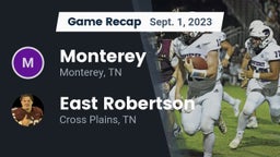 Recap: Monterey  vs. East Robertson  2023