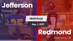 Matchup: Jefferson vs. Redmond  2017