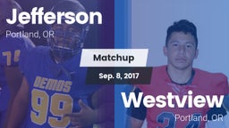 Matchup: Jefferson vs. Westview  2017