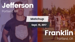 Matchup: Jefferson vs. Franklin  2017