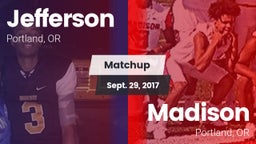 Matchup: Jefferson vs. Madison  2017