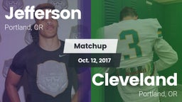 Matchup: Jefferson vs. Cleveland  2017
