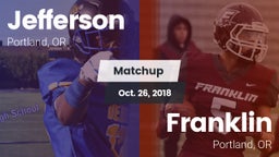 Matchup: Jefferson vs. Franklin  2018