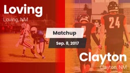 Matchup: Loving vs. Clayton  2017